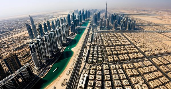 Dans quel continent se situe vraiment dubaï ?